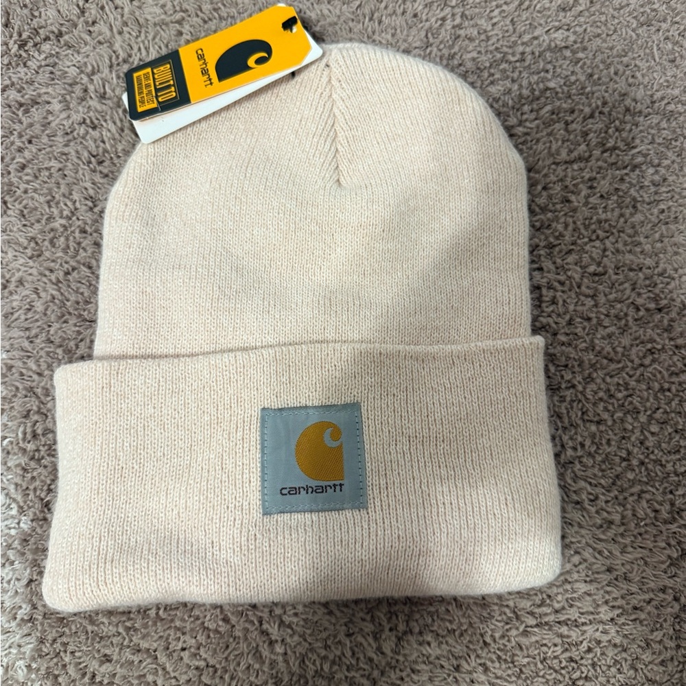 Carhartt Light Pink Knit Beanie NWT